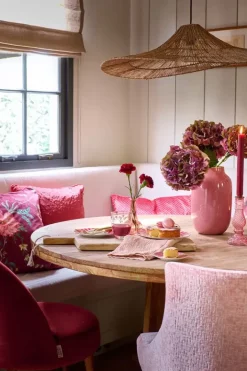 New Pip Studio Ovale Metall Vase Old 30 Cm Rosa