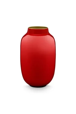 Sale Pip Studio Ovale Mini Vase Rot 14 Cm