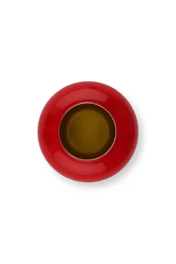 Sale Pip Studio Ovale Mini Vase Rot 14 Cm