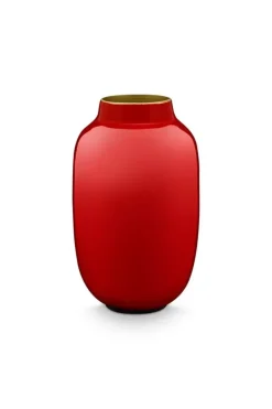 Sale Pip Studio Ovale Mini Vase Rot 14 Cm