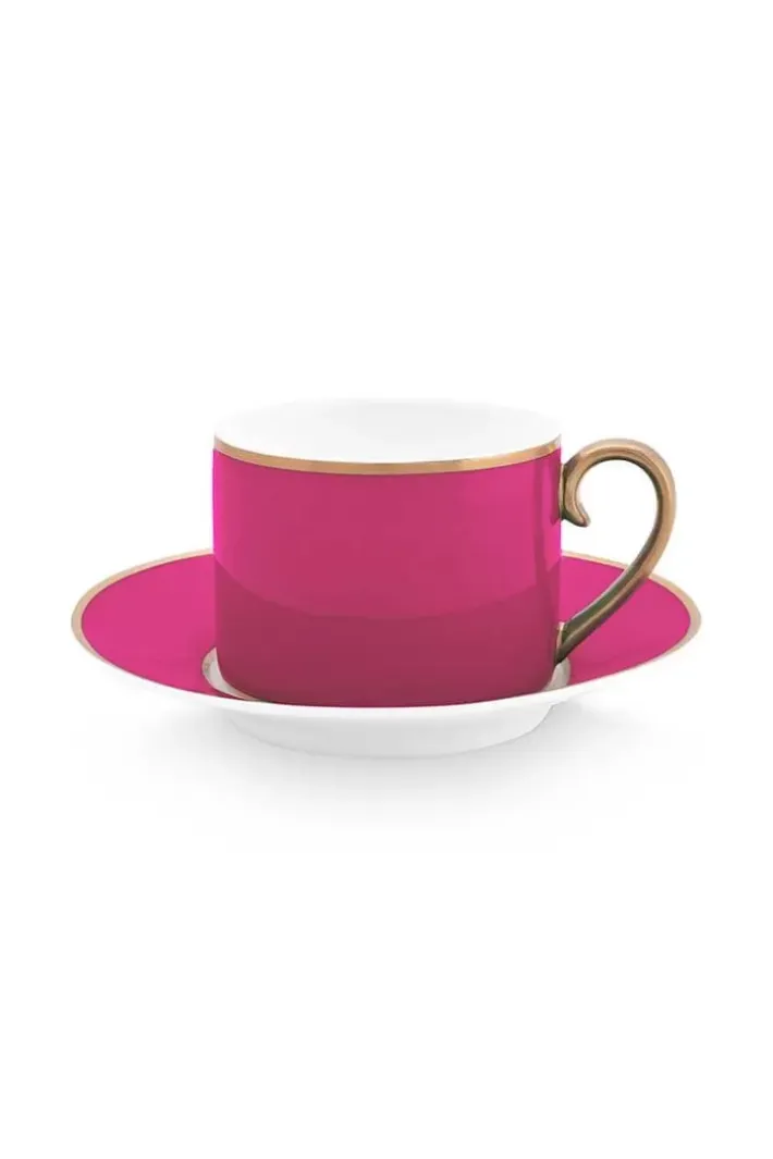 Online Pip Studio Pip Chique Cappuccino Tasse & Untertasse Rosa