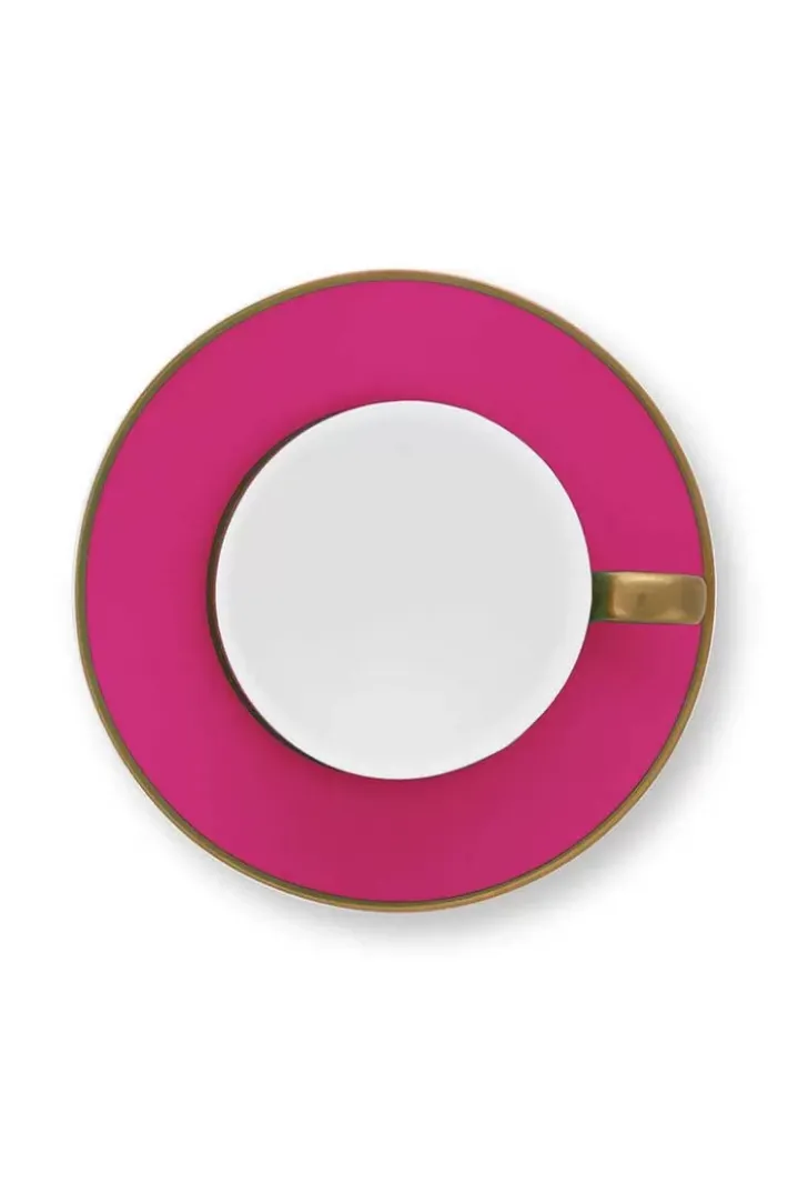 Online Pip Studio Pip Chique Cappuccino Tasse & Untertasse Rosa