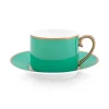 Discount Pip Studio Pip Chique Cappuccino Tasse & Untertasse Grun