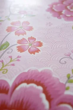 Clearance Pip Studio Birds In Paradise Vliestapete Rosa