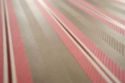 Hot Pip Studio Blurred Lines Vliestapete /Rosa Khaki