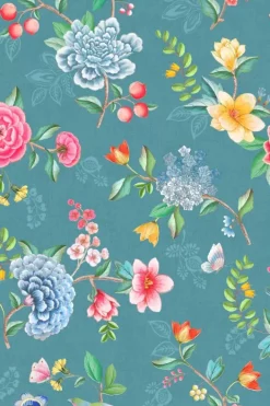 Best Pip Studio Good Evening Vinyltapete Petrol Blau