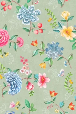 Hot Pip Studio Good Evening Vinyltapete Grun