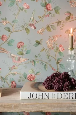 New Pip Studio Good Nightingale Vliestapete Hellblau/ Grau