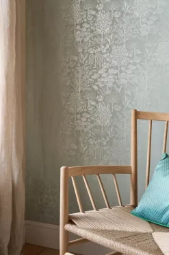 New Pip Studio Origami Tree Vliestapete Hell /Silber Grun