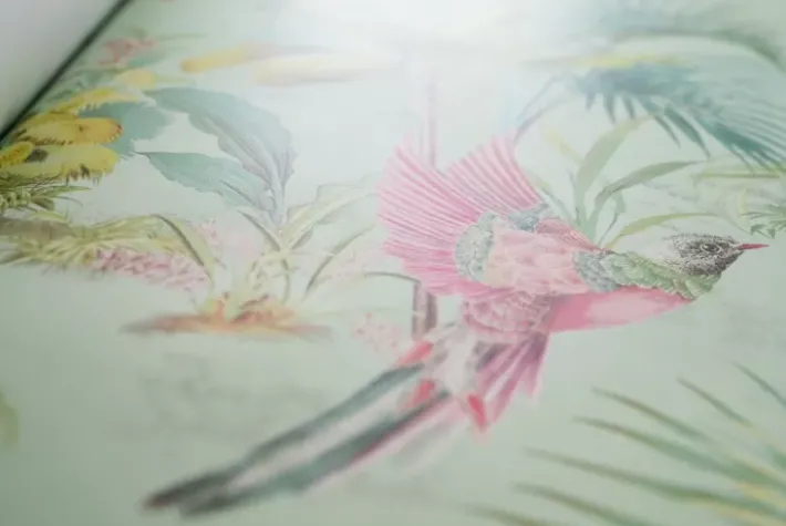 Best Pip Studio Palm Scene Vliestapete Grun