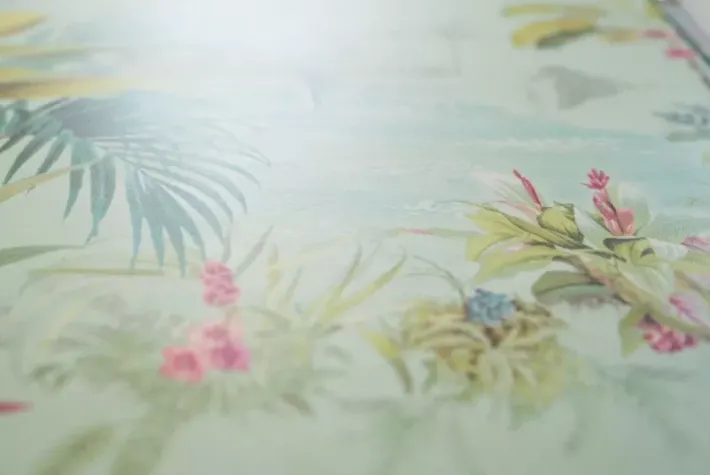 Best Pip Studio Palm Scene Vliestapete Grun