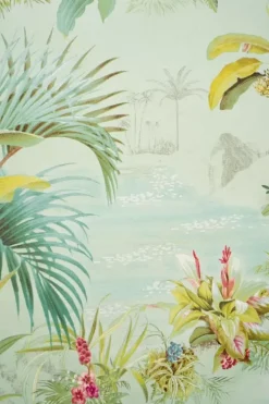Best Pip Studio Palm Scene Vliestapete Grun