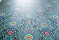 Hot Pip Studio Raindrops Vliestapete Dunkel Blau