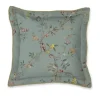 Pip Studio Quadratisches Zierkissen Autunno Hell Blau