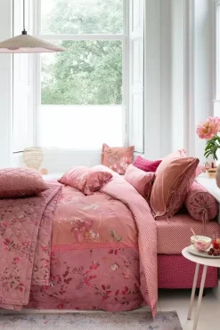 Online Pip Studio Quadratisches Zierkissen Tokyo Bouquet /Terra Rosa