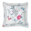 Sale Pip Studio Quadratisches Zierkissen Flower Festival Weis