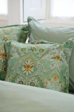 Discount Pip Studio Quadratisches Zierkissen Saluti Piccoli Grun