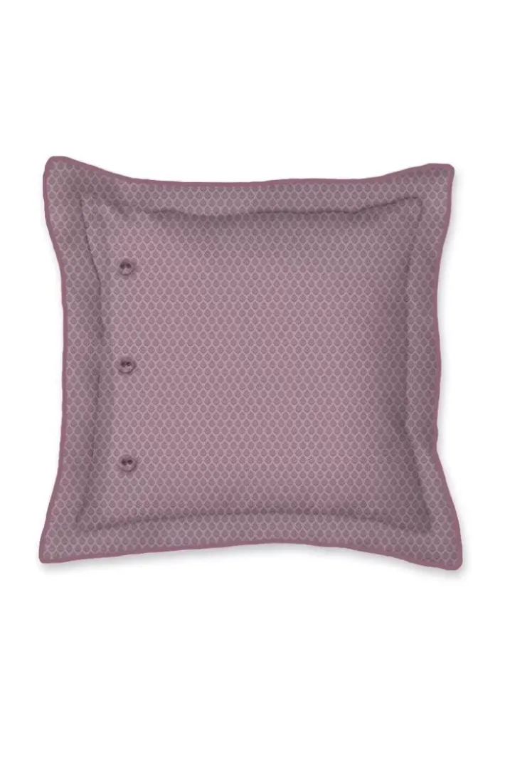 Hot Pip Studio Quadratisches Zierkissen Autunno Lila Violett