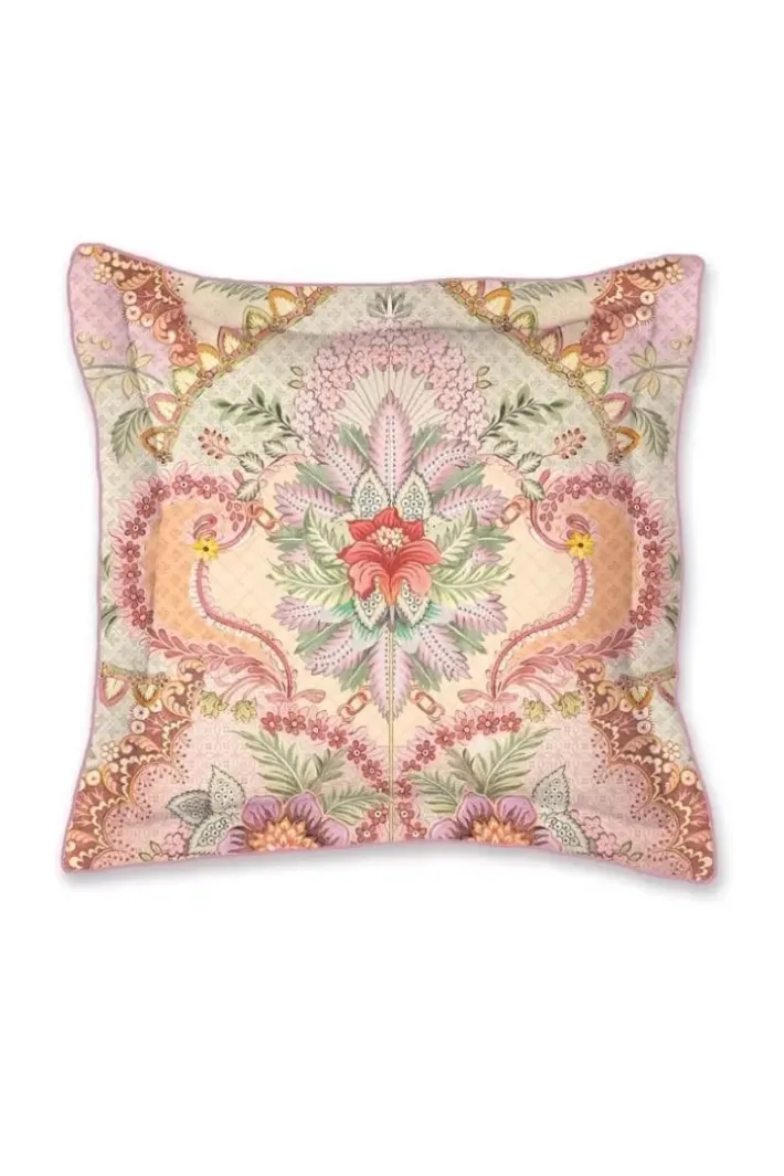 Discount Pip Studio Quadratisches Zierkissen Saluti Grandi Pastell Rosa