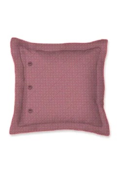 New Pip Studio Quadratisches Zierkissen Fleur Grandeur Rosa