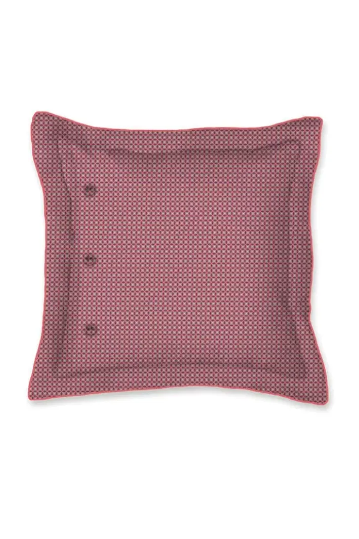 New Pip Studio Quadratisches Zierkissen Fleur Grandeur Rosa