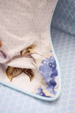 Clearance Pip Studio Quadratisches Zierkissen Cece Fiore S Weis