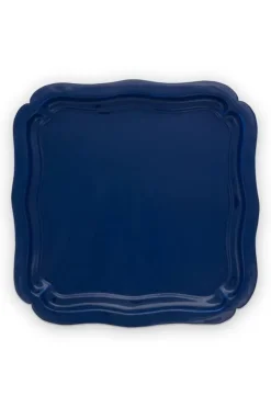 Sale Pip Studio Rechteckig Schale Emailliert Blau