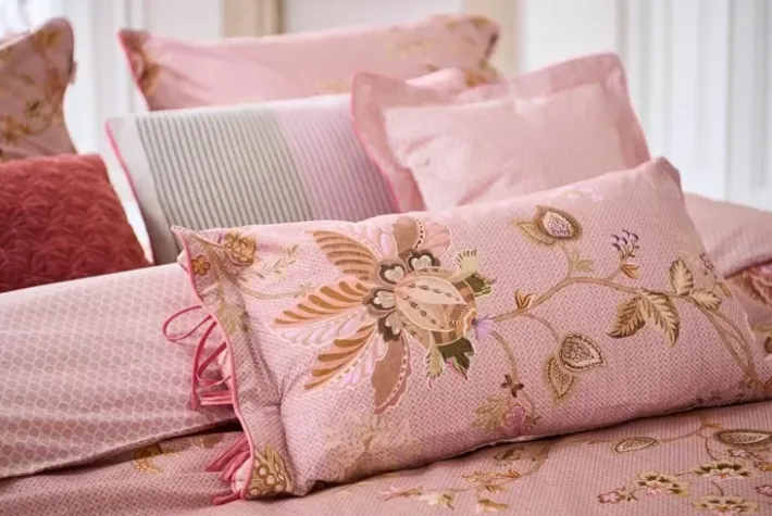 Sale Pip Studio Rechteckige Zierkissen Cece Fiore Rosa