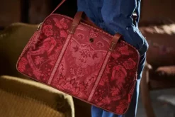 Discount Pip Studio Reisetasche Medium Kyoto Festival Dunkel Rosa
