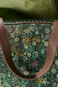 Online Pip Studio Reisetaschen Medium Tutti I Fiori Grun