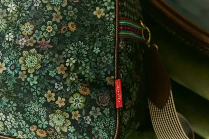 Online Pip Studio Reisetaschen Medium Tutti I Fiori Grun