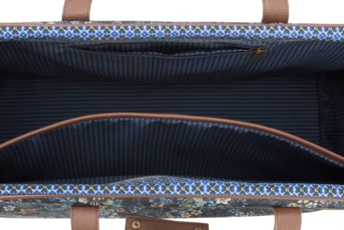 Hot Pip Studio Reisetaschen Medium Tutti I Fiori Blau