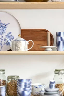 Clearance Pip Studio Royal Stripes Eierbecher Blau