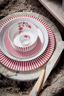 Sale Pip Studio Royal Stripes Eierbecher Dunkel Rosa