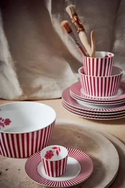 Sale Pip Studio Royal Stripes Eierbecher Dunkel Rosa