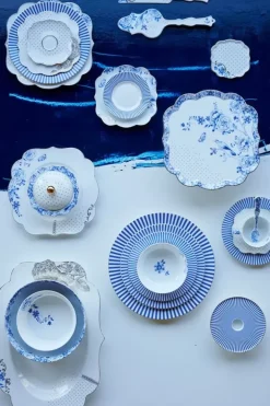 Discount Pip Studio Royal Stripes Essteller 26.5 Cm Blau