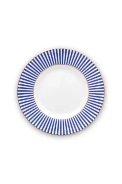 Discount Pip Studio Royal Stripes Gebäckteller 17 Cm Blau