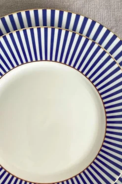 Discount Pip Studio Royal Stripes Gebäckteller 17 Cm Blau
