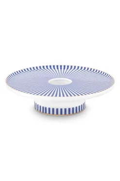 Sale Pip Studio Royal Stripes Kerze Schale 13 Cm Blau