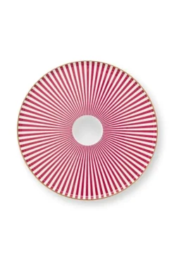 Pip Studio Royal Stripes Kerze Schale 14Cm Rosa