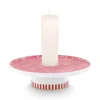 Clearance Pip Studio Royal Stripes Kerze Schale Blumen Rosa 14Cm