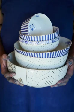 Best Pip Studio Royal Stripes Schale 15 Cm Blau