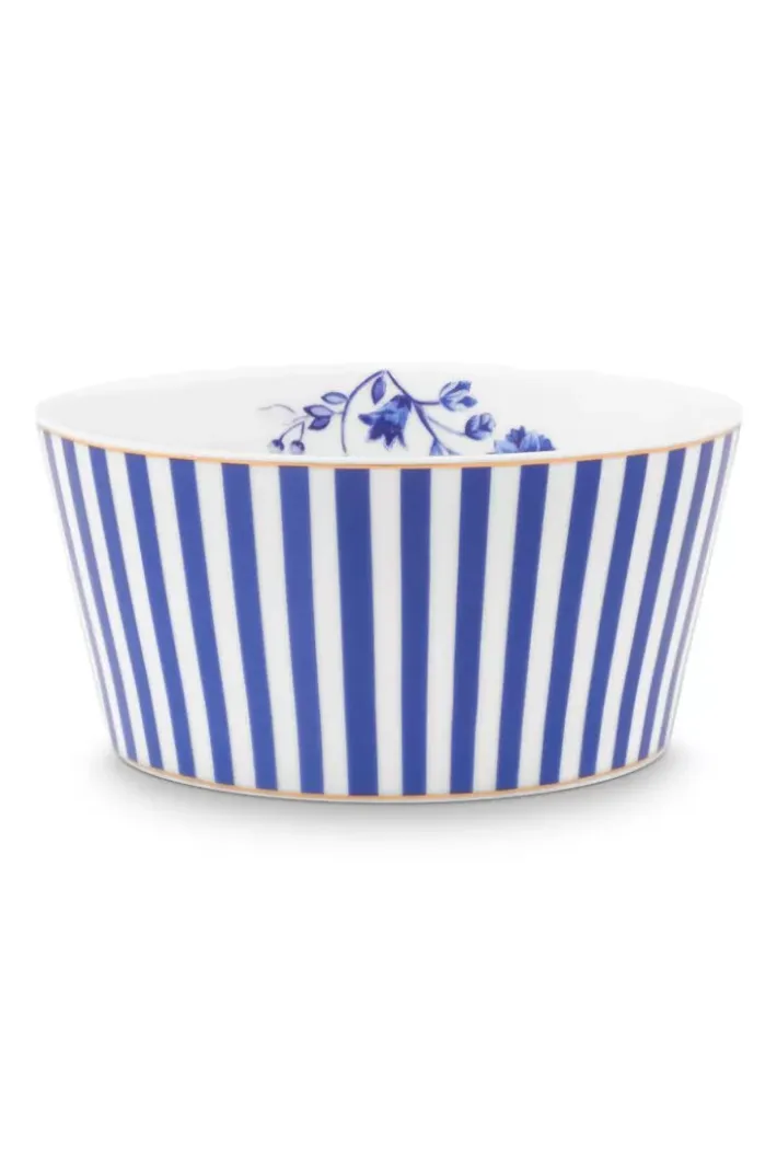 Outlet Pip Studio Royal Stripes Schale 12 Cm Blau