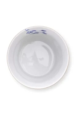 New Pip Studio Royal Stripes Tasse Blumen & Teebeutelablage Blau