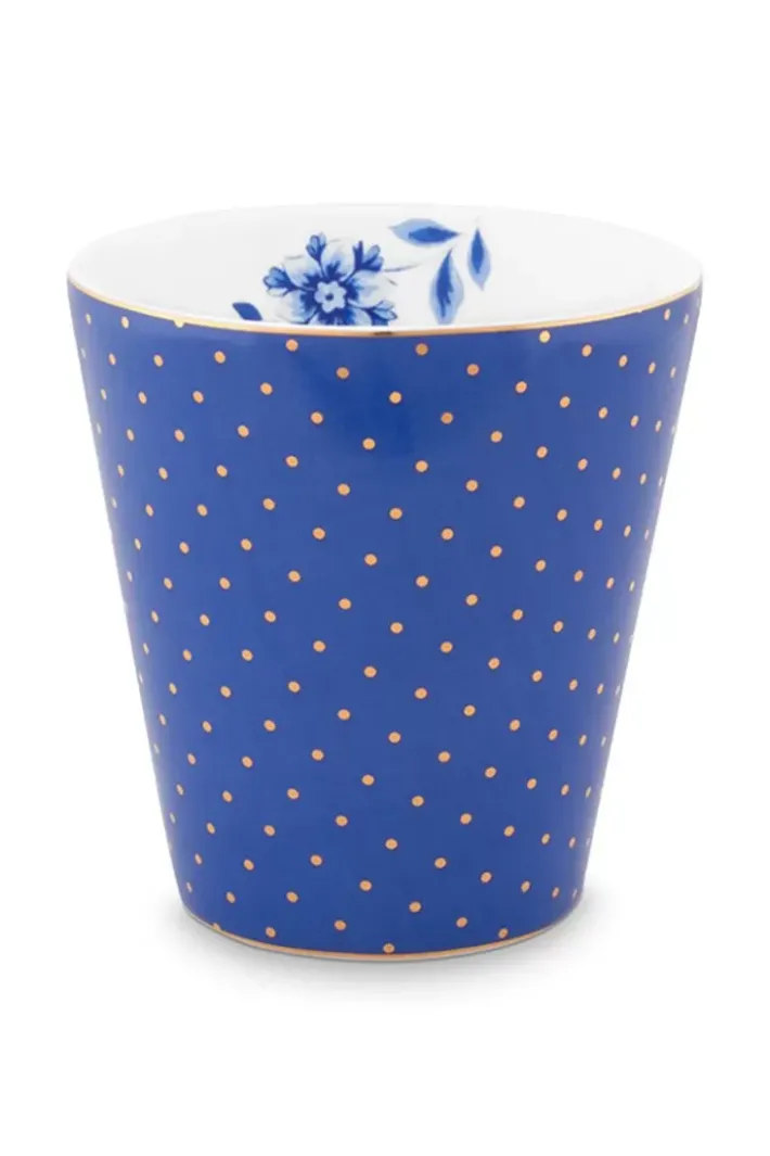 Outlet Pip Studio Royal Stripes Tasse Dots Blau