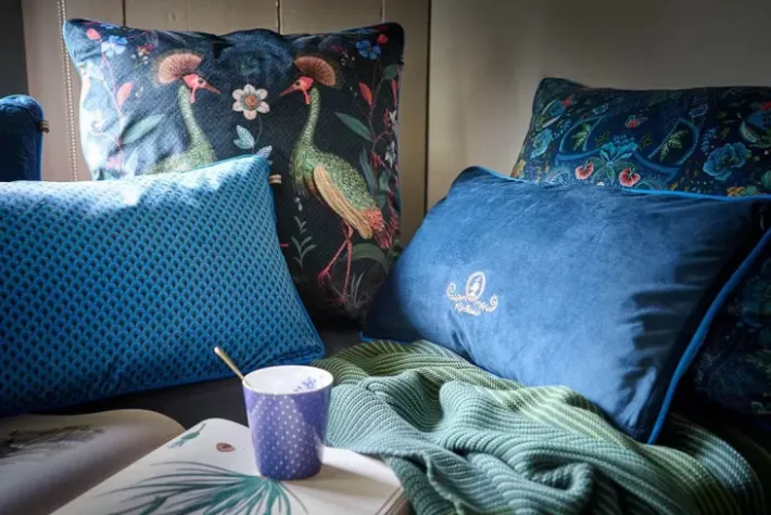 Outlet Pip Studio Royal Stripes Tasse Dots Blau