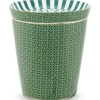 Online Pip Studio Royal Stripes Tasse Fliesen & Teebeutelablage Grun