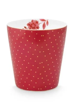 Discount Pip Studio Royal Stripes Tasse Punkte Dunkel Rosa