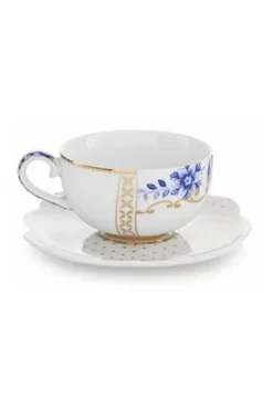 Hot Pip Studio Royal White Espresso Tasse & Untertasse