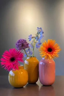 Sale Pip Studio Runde Mini Vase 10 Cm Gelb